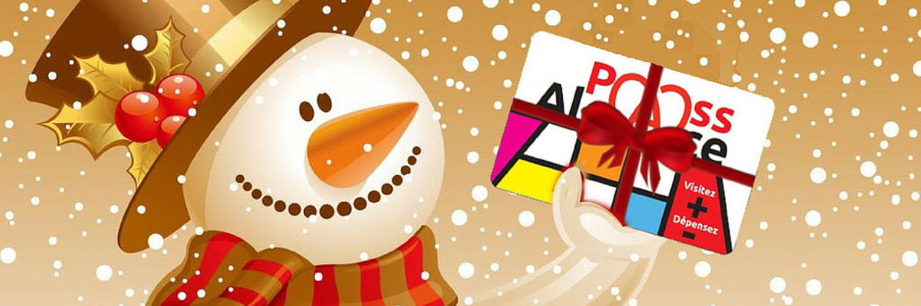 Noël avec le Pass'Alsace - carte cadeau