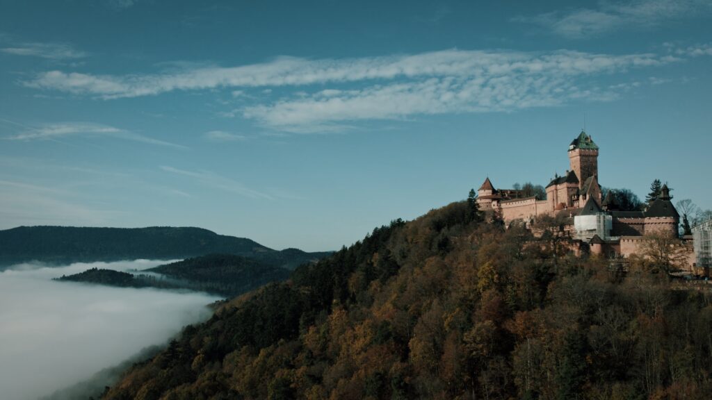 Idée de visite Alsace sous la pluie - Château du Haut-Koenigsbourg