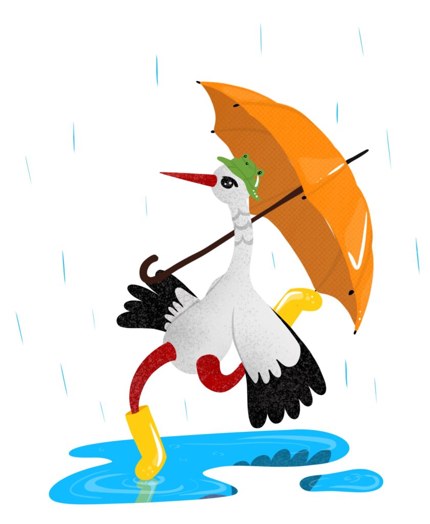 Alsace sous la pluie