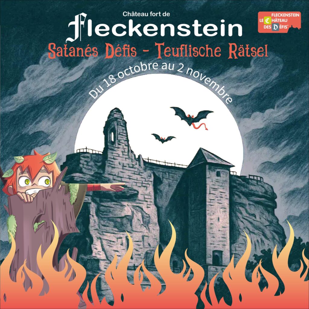 Halloween au Château fort de Fleckenstein en Alsace