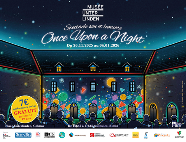 Spectacle « Once Upon a Night » au Musée Unterlinden à Colmar
